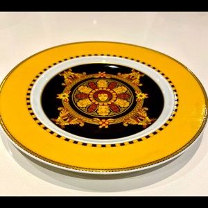 VERSACE porcelain cocktail plate -Barocco
